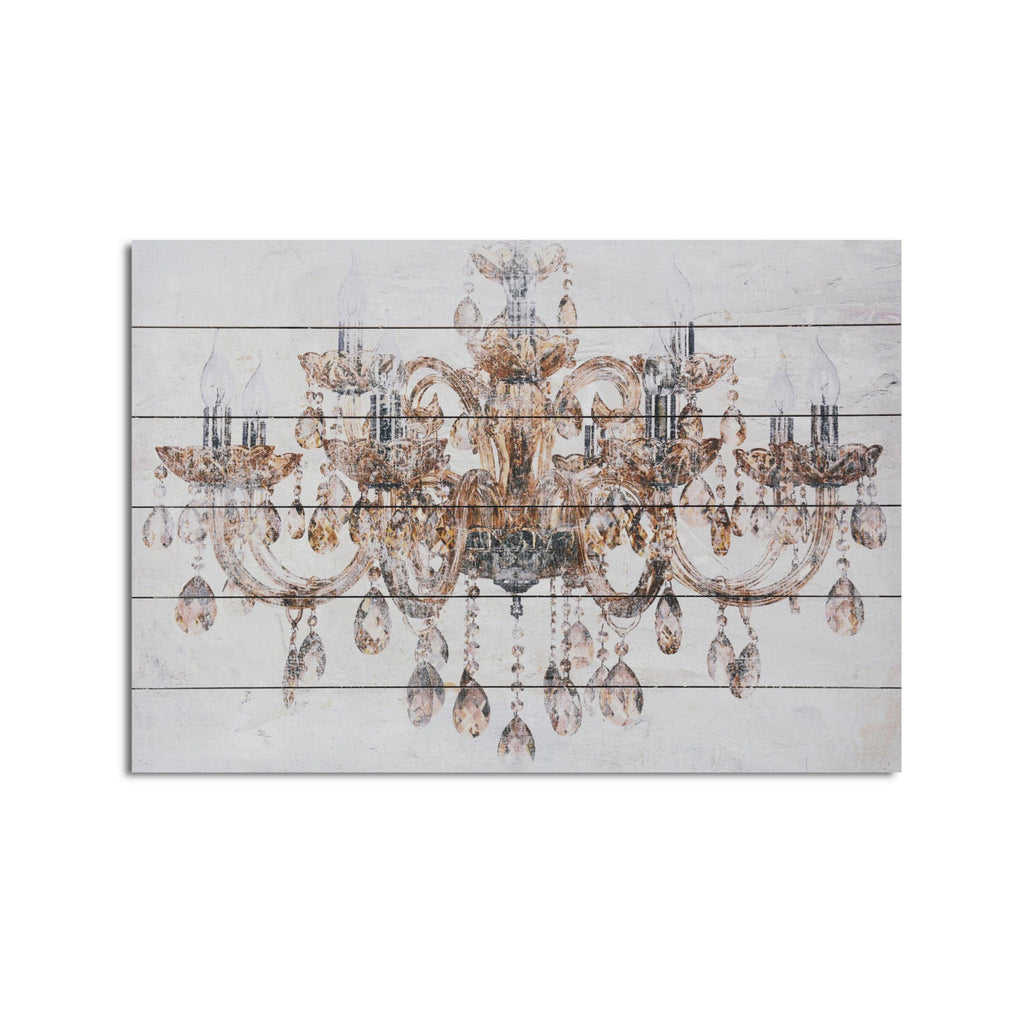 Luxurious Vintage Chandelier Unframed Graphic Wall Art - 99fab 