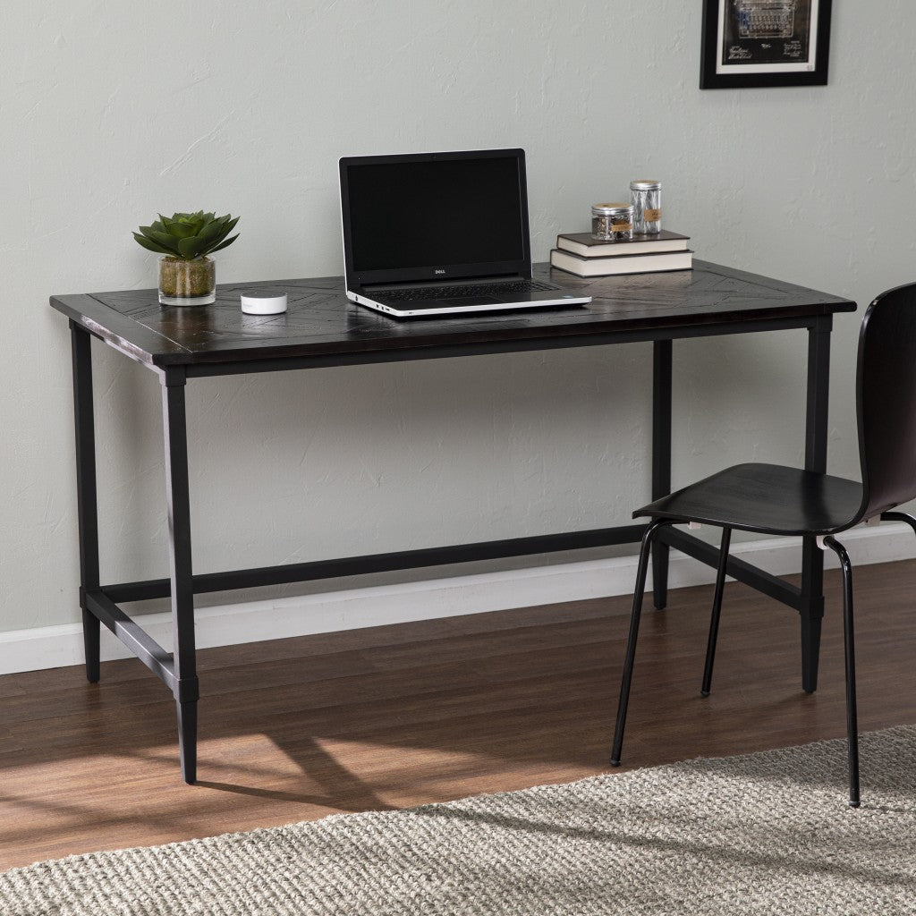 Natural Black Reclaimed Wood Desk - 99fab 
