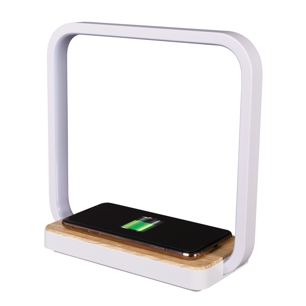 Contemporary White Wireless Phone Charger - 99fab 