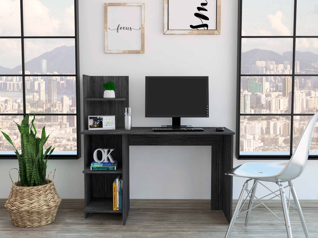 Modern Smokey Gray Computer Desk - 99fab 