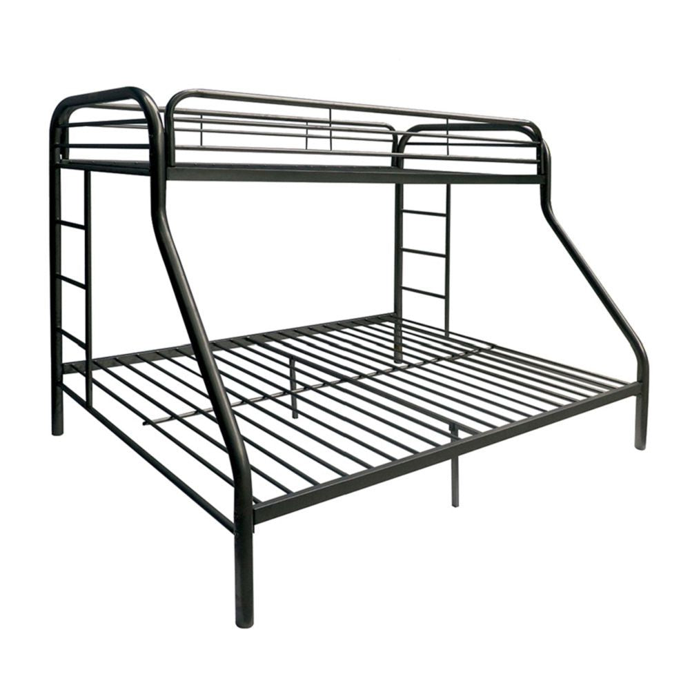 Black Twin Over Full Size Bunk Bed - 99fab 