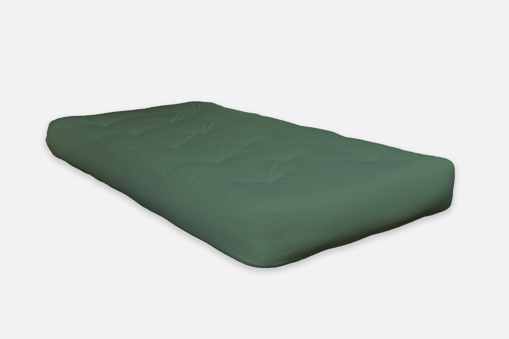 8" Green Double Poly Full Futon Mattress