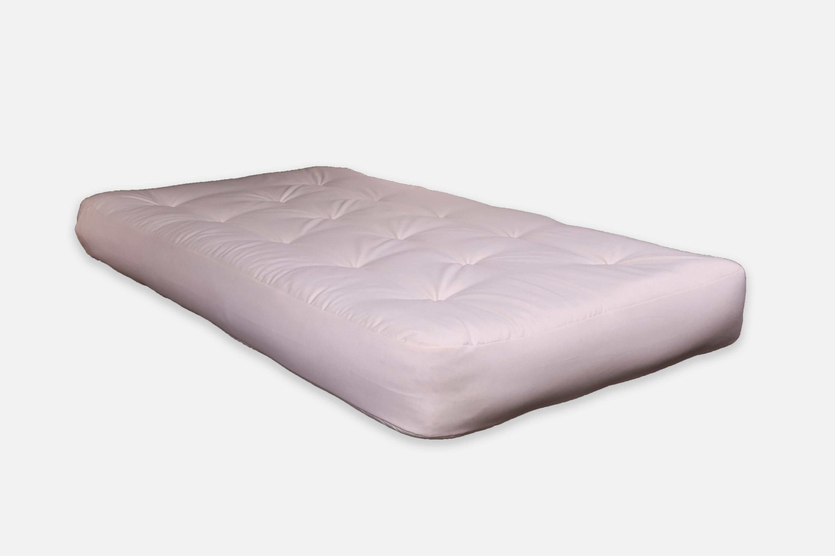 8" Beige Double Foam Twin Futon Mattress