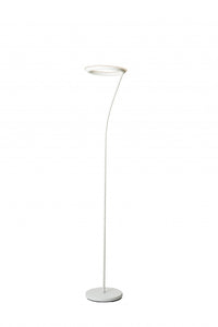 73" White LED Torchiere Floor Lamp