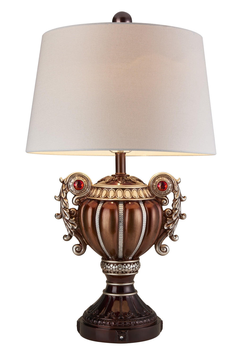 Tall Bronze Urn Shaped Table Lamp - 99fab 