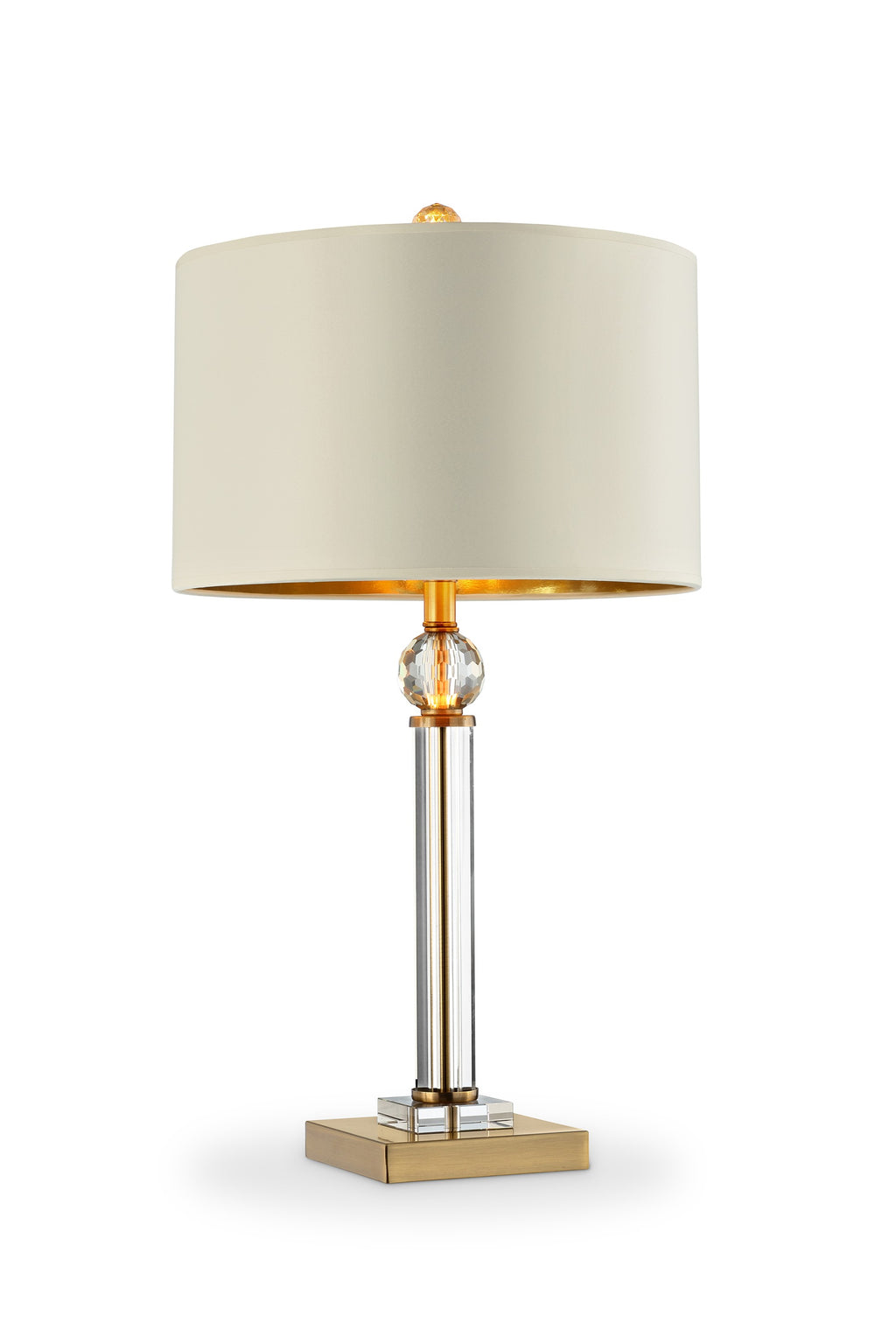 Gold Crystal Accent Desk Lamp - 99fab 