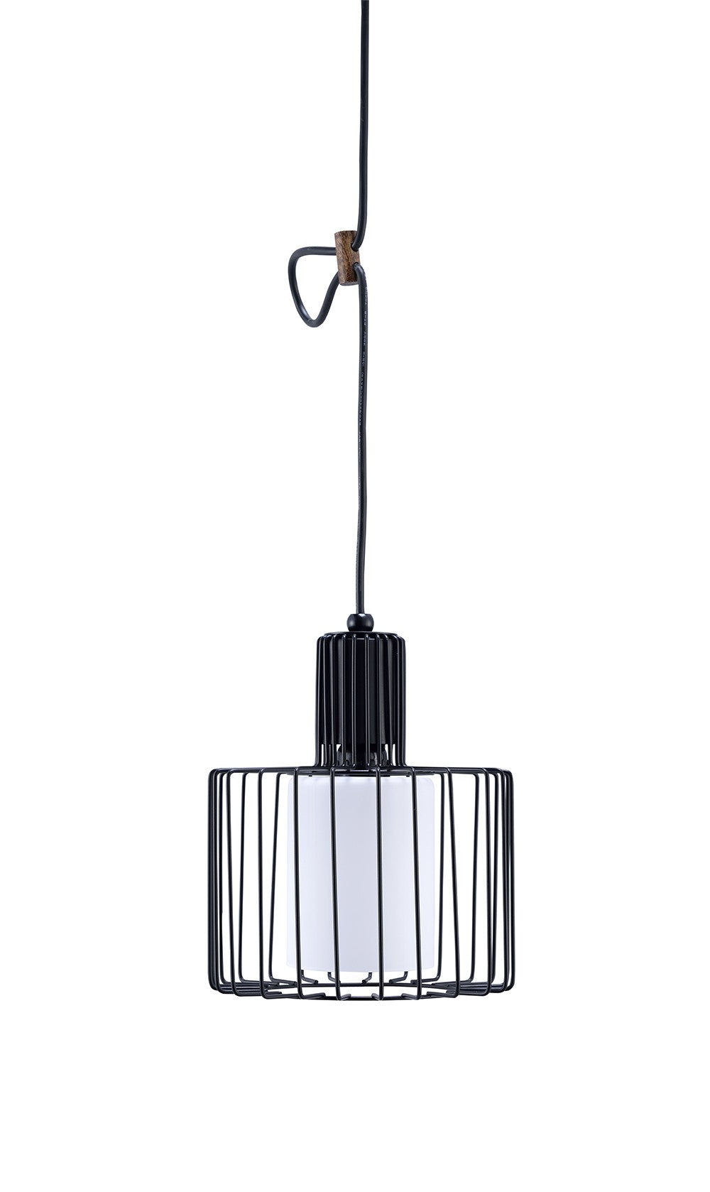 Black Metal Cage Hanging Light - 99fab 