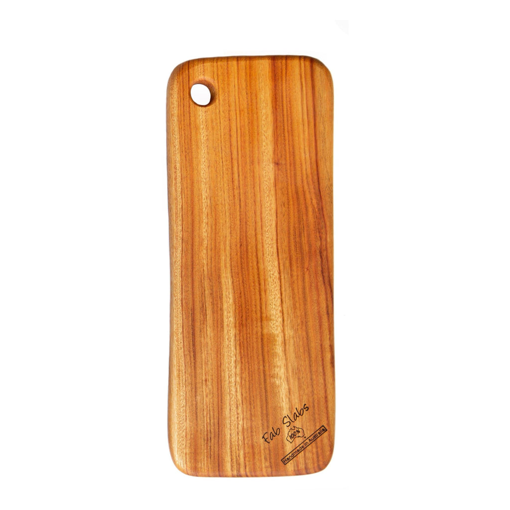 Natural Rounded Rectangle Narrow Anti-Bacterial Cutting Board - 99fab 