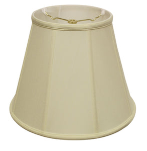 18" Ivory Slanted Empire Monay Shantung Lampshade