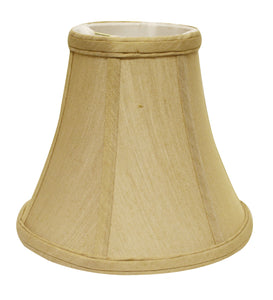 12" Pale Brown Premium Bell No Slub Lampshade