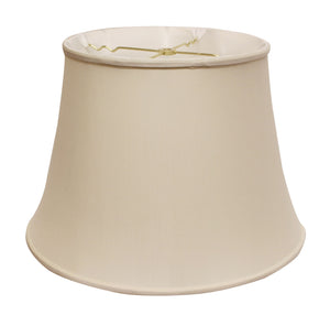 18" Biege Sloped Euro Bell Pongee Shantung Lampshade