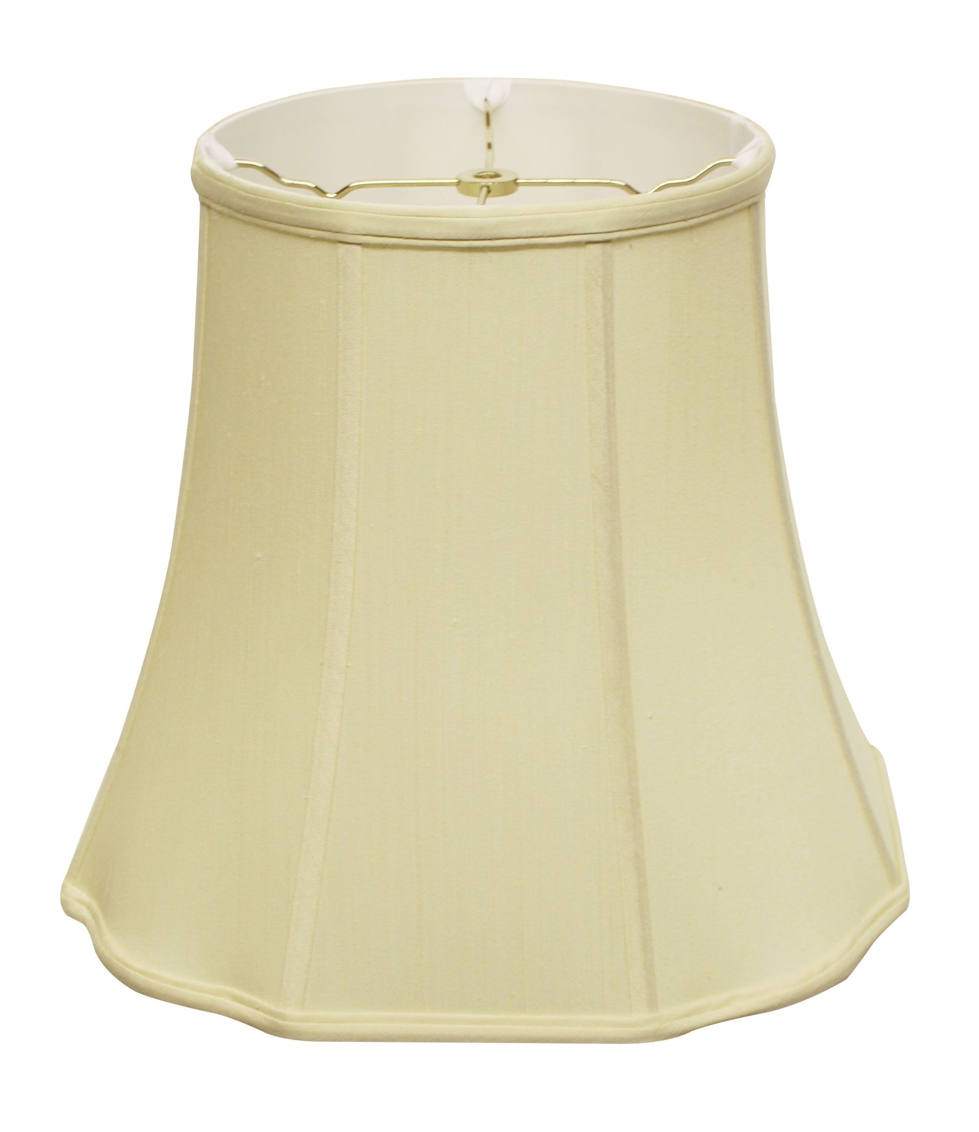 14" Antique White Premium Octagon Monay Shantung Lampshade