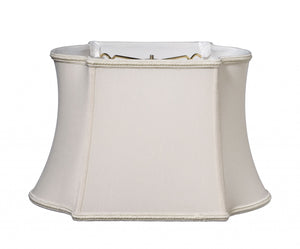 16" Cream Premium Oblong Shantung Lampshade