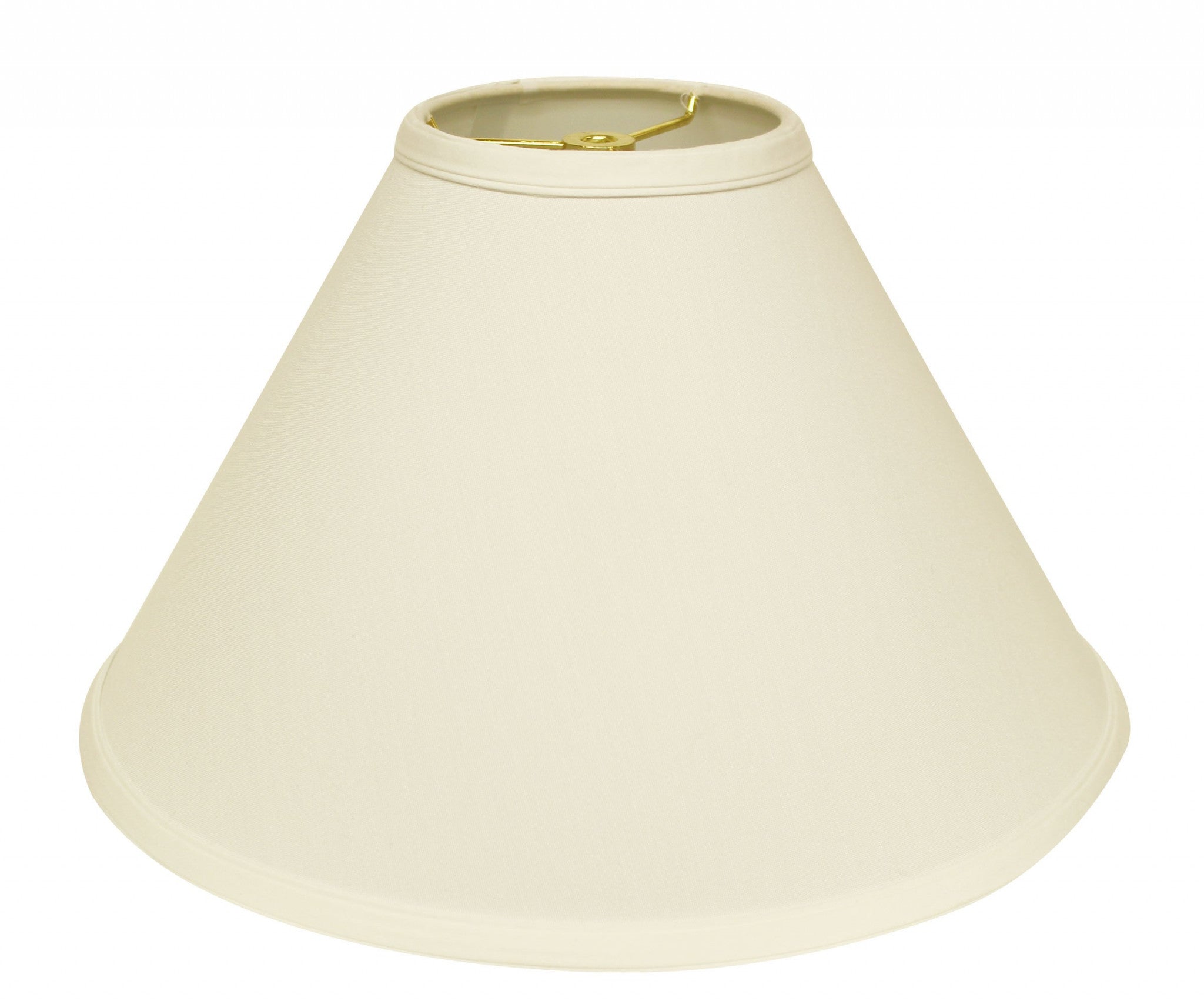 13" Ivory Deep Cone No Slub Lampshade