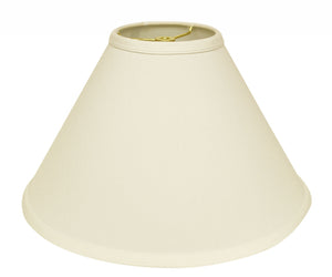 13" Ivory Deep Cone No Slub Lampshade