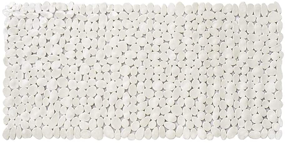 White Spa Pebbles Bathtub Mat - 99fab 