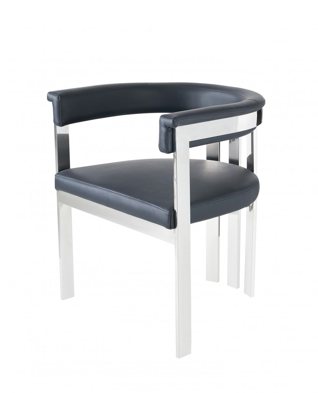 Black Silver Dining Chair - 99fab 