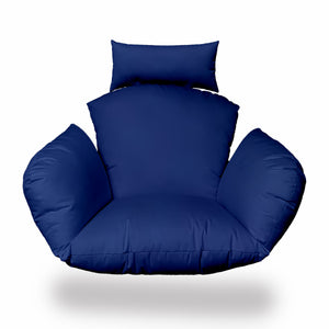 Primo Royal Blue Indoor Outdoor Replacement Cushion for Egg Chair