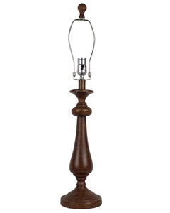 Brown Candlestick Ocean Postcard Table Lamp