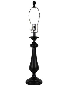 Black Candlestick Tribal Arrows Shade Table Lamp