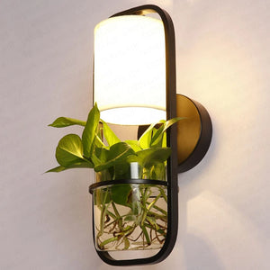 Creative Hydroponic Plant Lamp for Stylish Living Rooms and Bedrooms