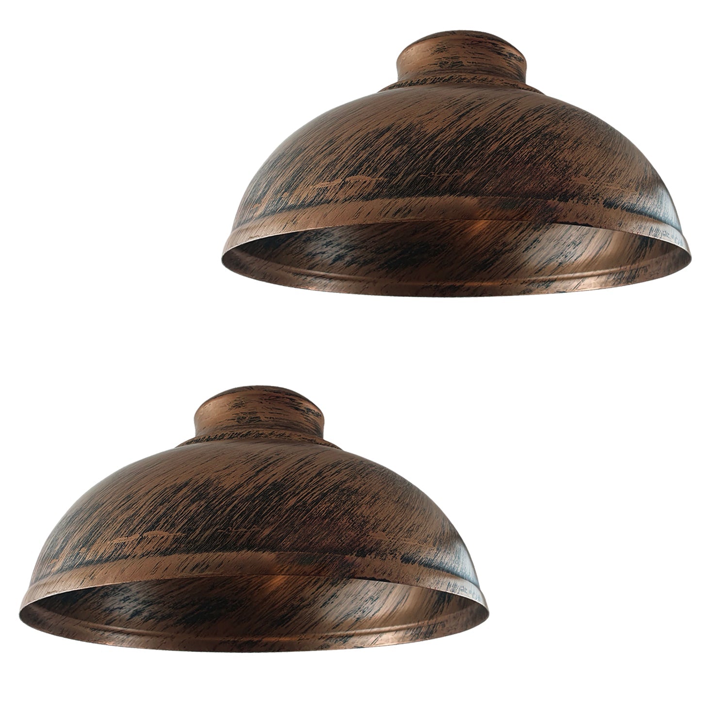 2 Pack Modern Industrial  Lamp Shade With Free Reducer Plate ~1743-16