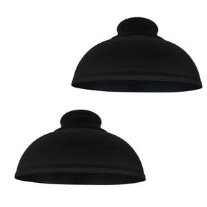 2 Pack Modern Industrial  Lamp Shade With Free Reducer Plate ~1743-19