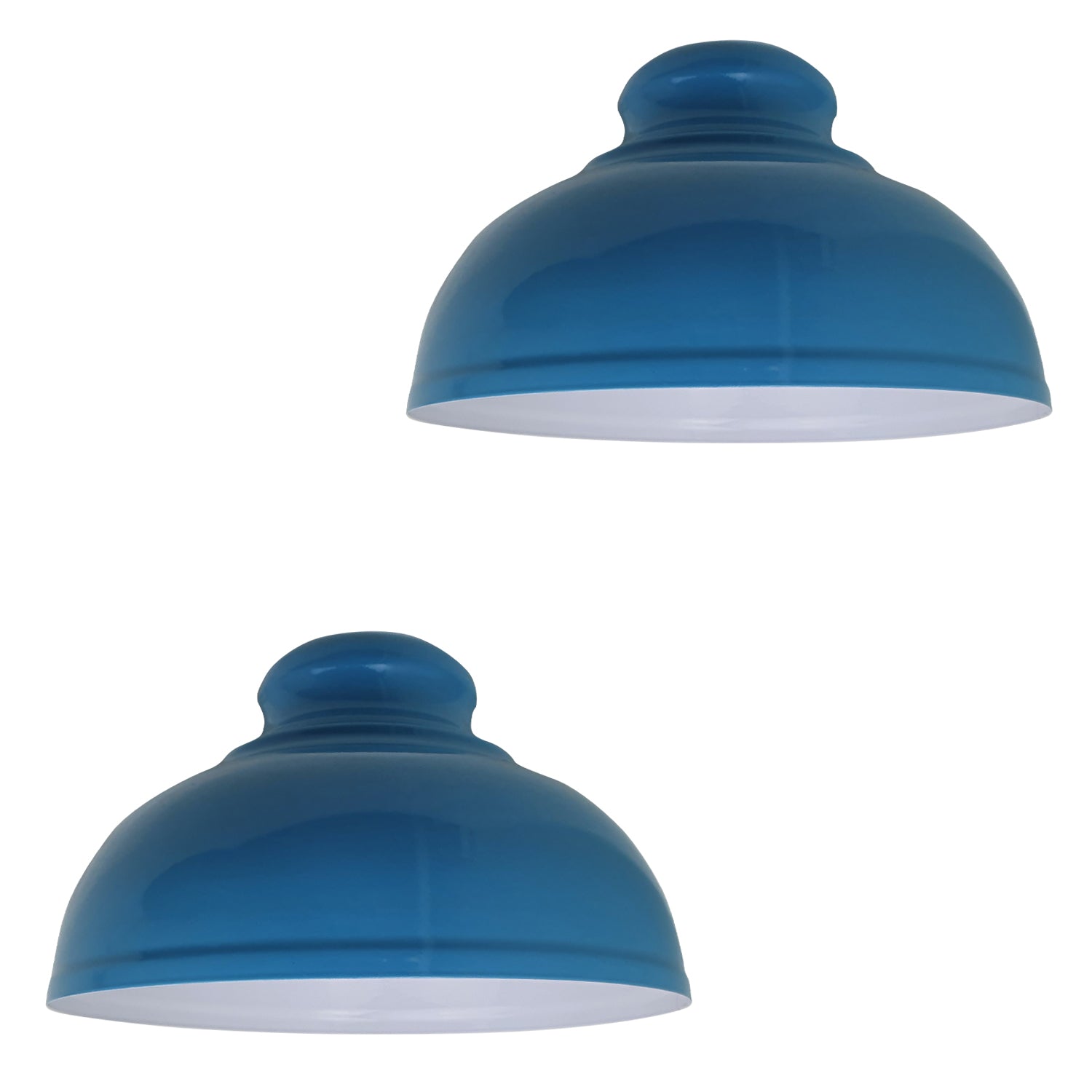 2 Pack Modern Industrial  Lamp Shade With Free Reducer Plate ~1743-6