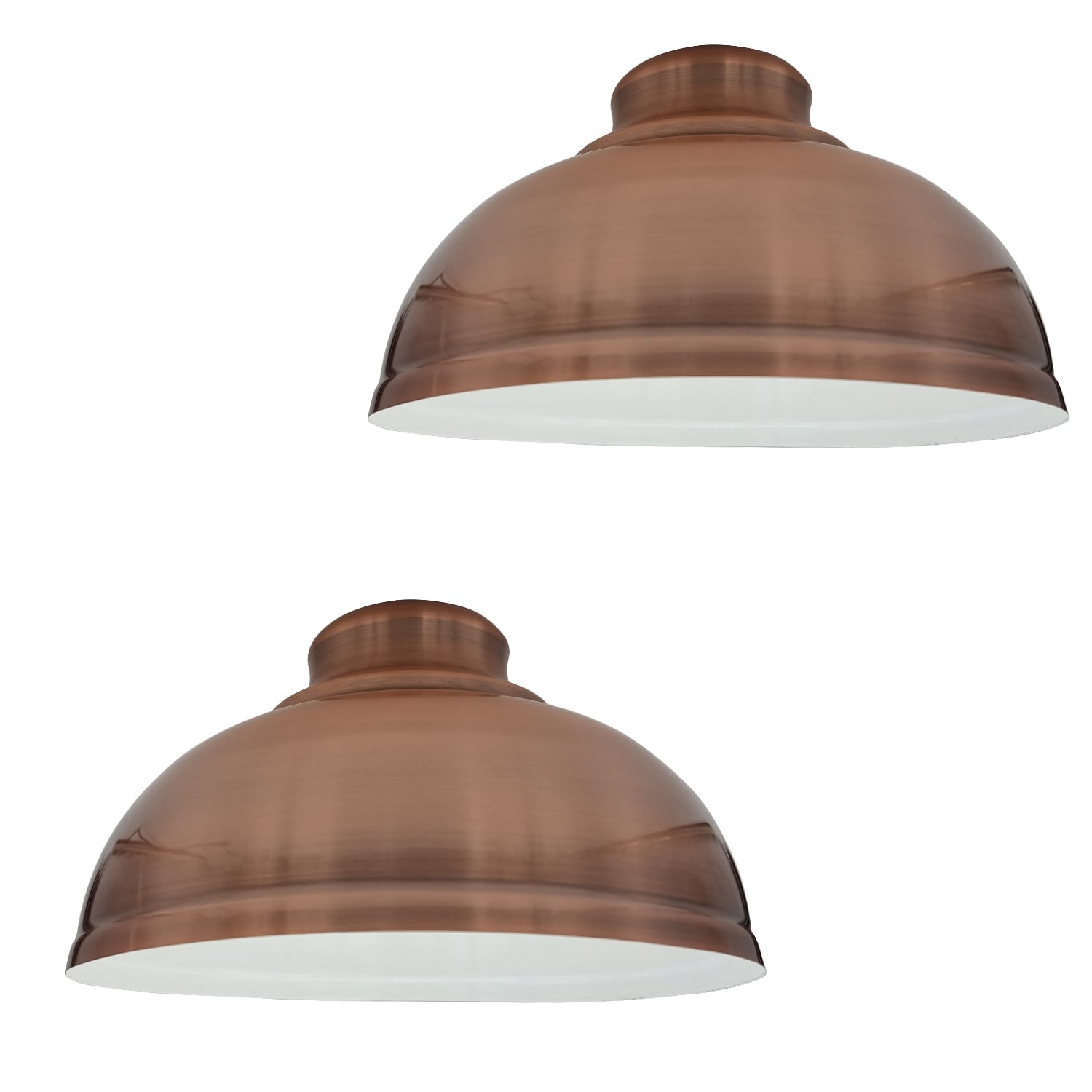 2 Pack Modern Industrial  Lamp Shade With Free Reducer Plate ~1743-17