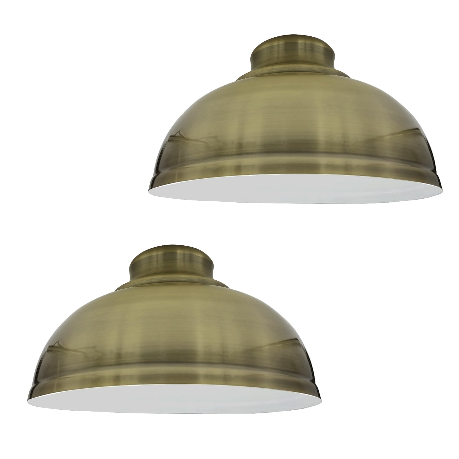 2 Pack Modern Industrial  Lamp Shade With Free Reducer Plate ~1743-13