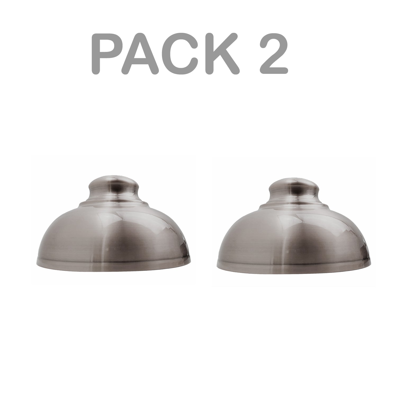 2 Pack Modern Industrial  Lamp Shade With Free Reducer Plate ~1743-10