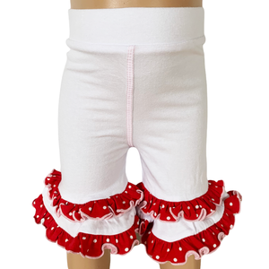 AnnLoren Little & Big Girls Farm Animals Dress and Capri Ruffle Leggings Outfit-3