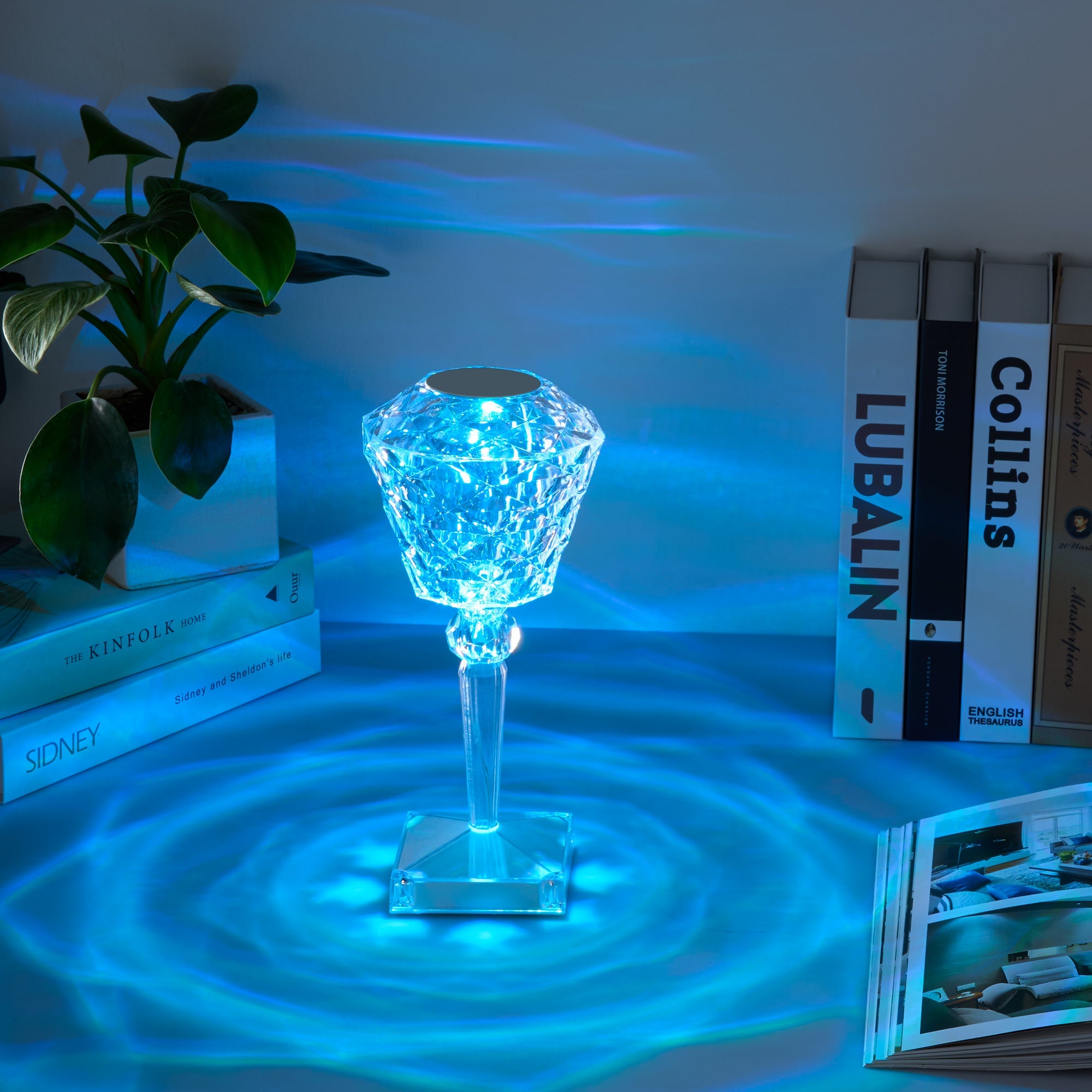 Crystal Rose Table Lamp-8