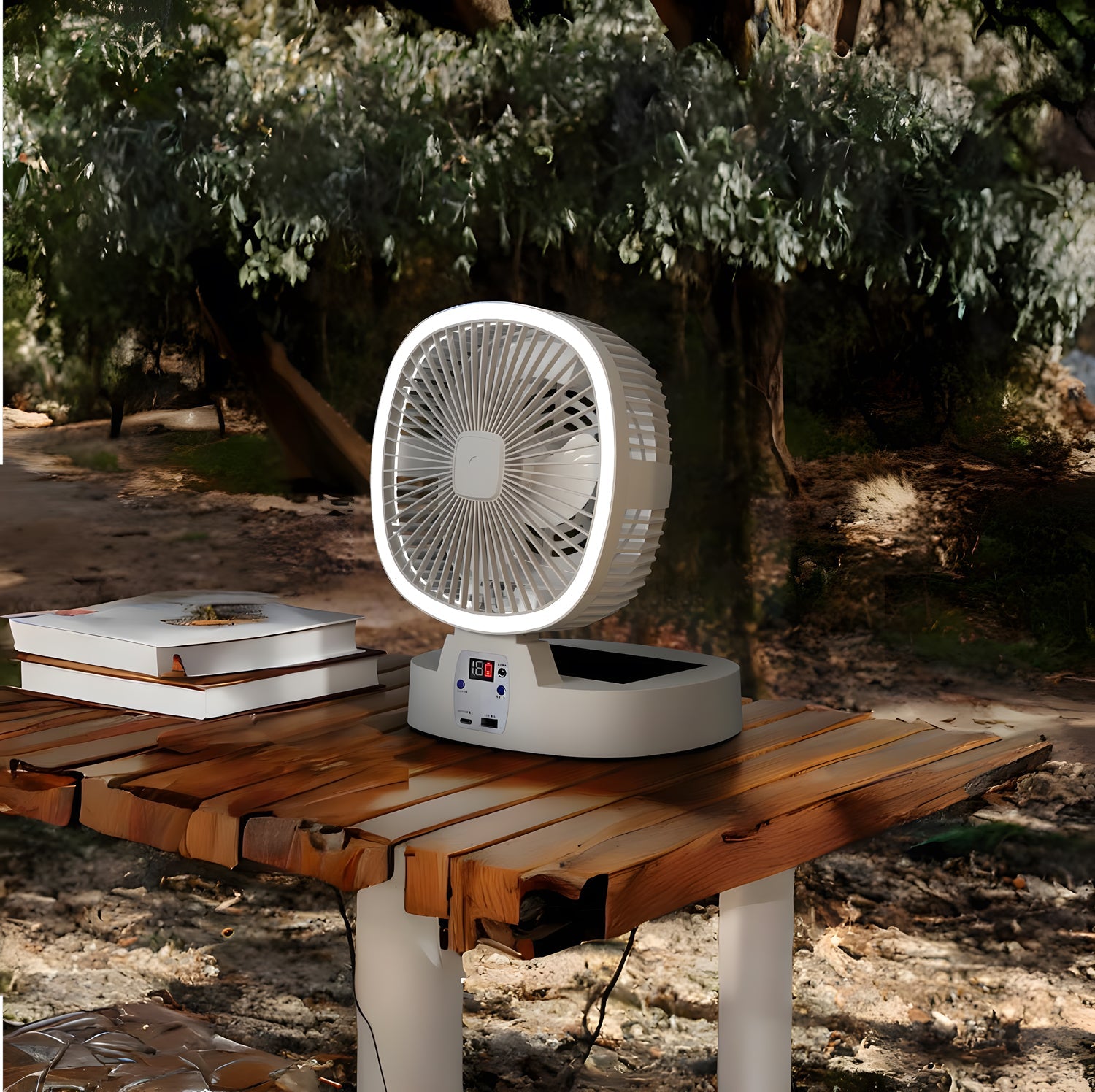 Sun Chill Solar-Powered Portable Fan-3