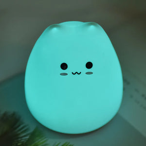 Silicone Touch Sensor LED Night Lamp