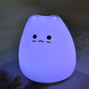 Silicone Touch Sensor LED Night Lamp