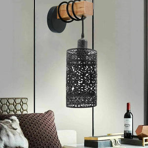 Industrial Retro Pendant Lampshade Barrel Shaped Loft Style~2031-0