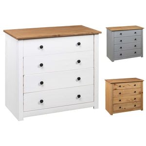 vidaXL Sideboard Storage Cabinet Drawer for Bedroom Side Cabinet Panama Range-2