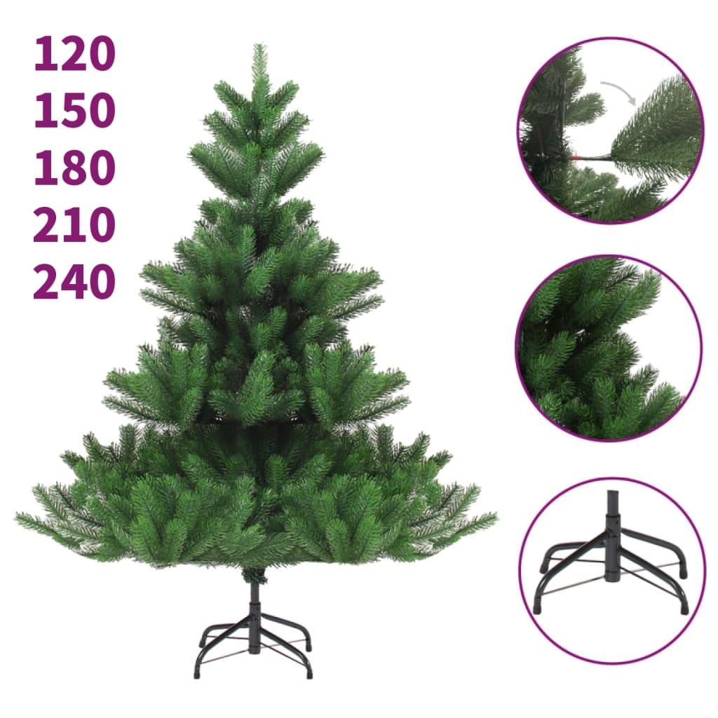 vidaXL Christmas Tree Decor Nordmann Fir Artificial Xmas Tree with Stand Green-3