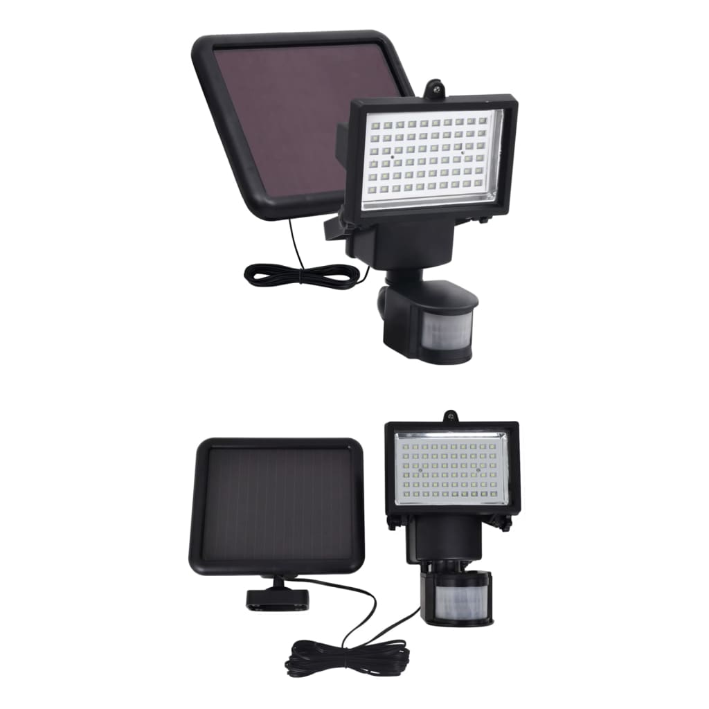 vidaXL Solar Motion Sensor Light Outdoor Flood Lighting LED Security Light-7