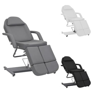 vidaXL Beauty Treatment Chair Massage Bed Reclining Massage Table Faux Leather-4