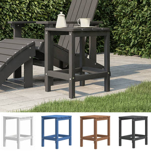 vidaXL Adirondack Table Outdoor Side Table Patio Porch Garden Furniture HDPE-7