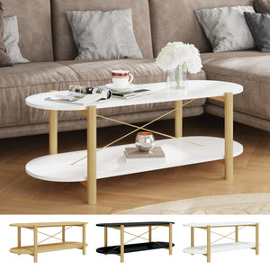 vidaXL Coffee Table Living Room End Table Accent Sofa Table Engineered Wood-21