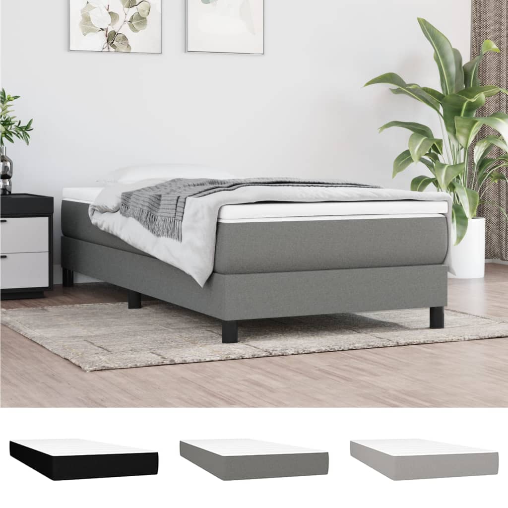 vidaXL Spring Mattress Bed-in-a-Box Single Bed Foam Mattress Medium Hardness-2