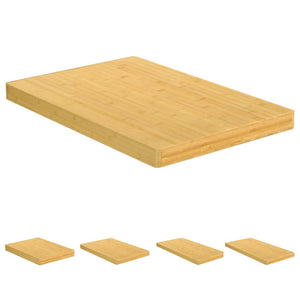 vidaXL Cutting Board Extra Large Chopping Serving Board for Kitchen Bamboo-2