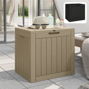 vidaXL Outdoor Storage Box Patio Furniture Garden Storage Chest Polypropylene-5