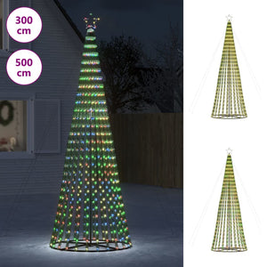 vidaXL Christmas Tree Light Cone Outdoor Xmas Decoration Holiday Ornament-3