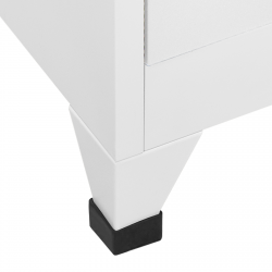 vidaXL Locker Cabinet 15"x17.7"x70.9"-4