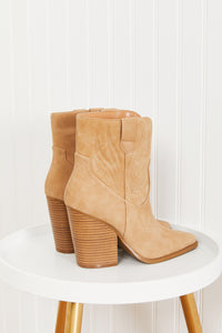 Qupid Lasso My Heart Cowboy Booties