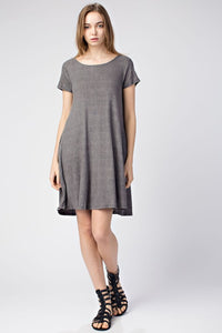 Ribbed Swing Dress